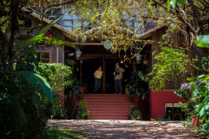 Entrance to the main building.