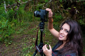 In the process of photographing the beautiful adult female Dipsas andiana. Mindo, Ecuador, 2013
