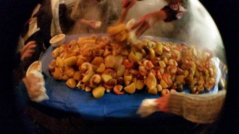 Handheld photo, taken in very dim conditions. Image quality get pretty soft all over this way, a bit noisy too.